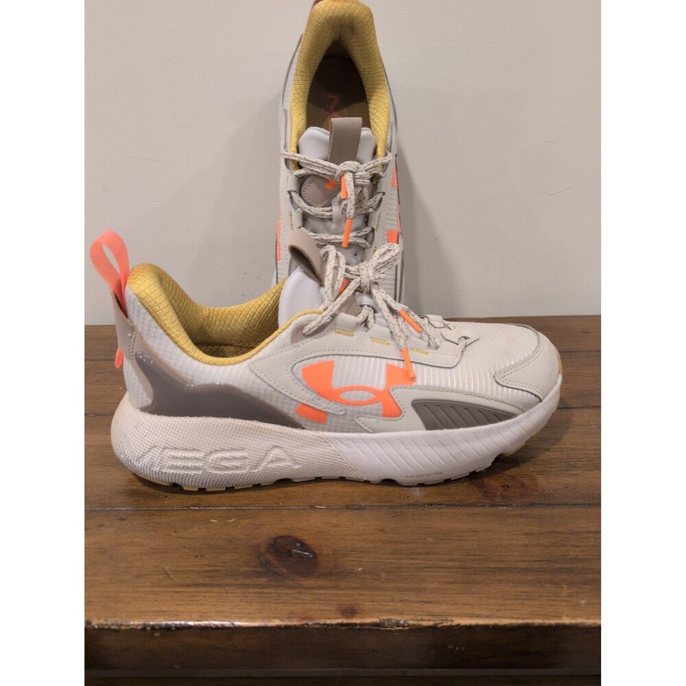 Under Armour HOVR Mega Shoes Mens Size 11 Gray Running Sneakers 3026629-102